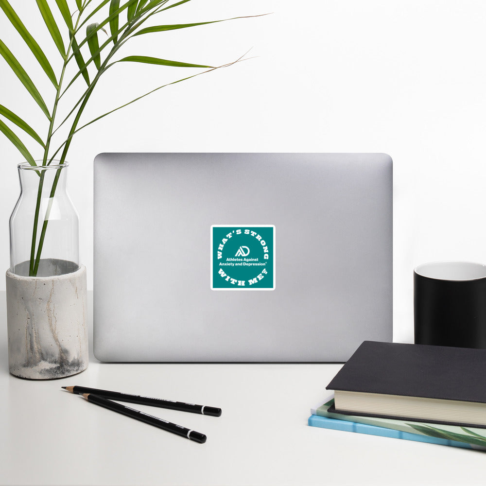 What's Strong with Me Bubble-free stickers