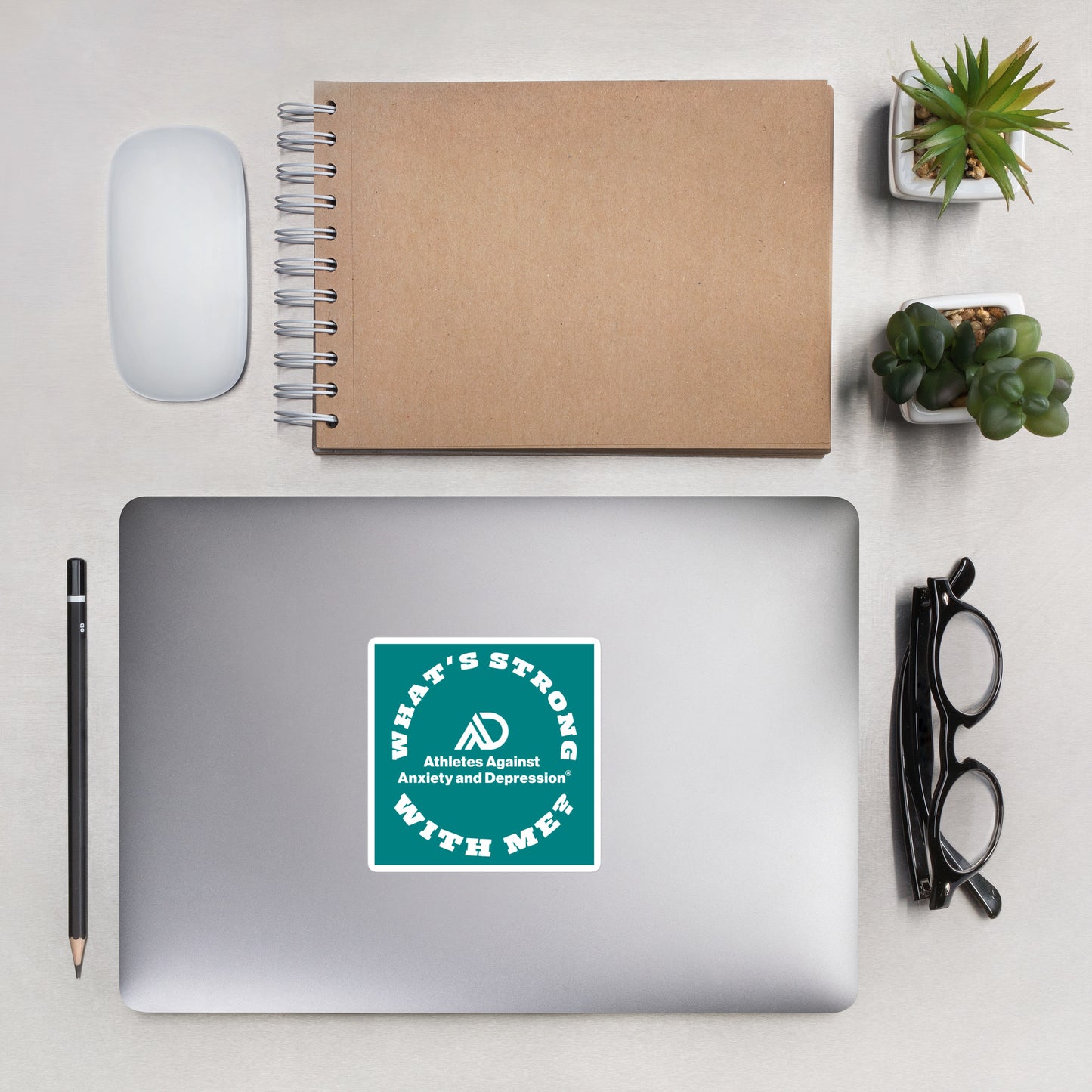 What's Strong with Me Bubble-free stickers