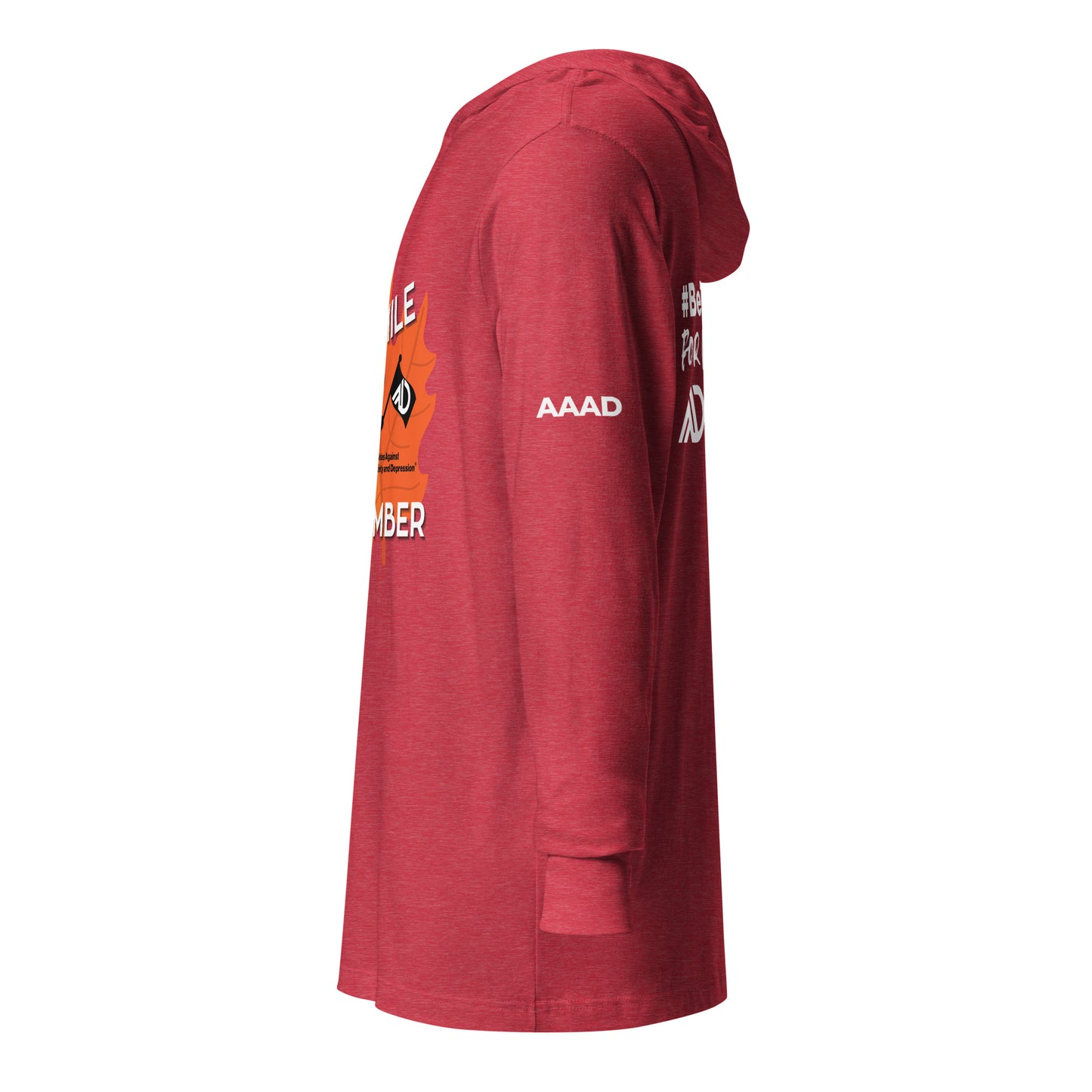2024 #100MileNovember Unisex Hooded Long Sleeve Tee