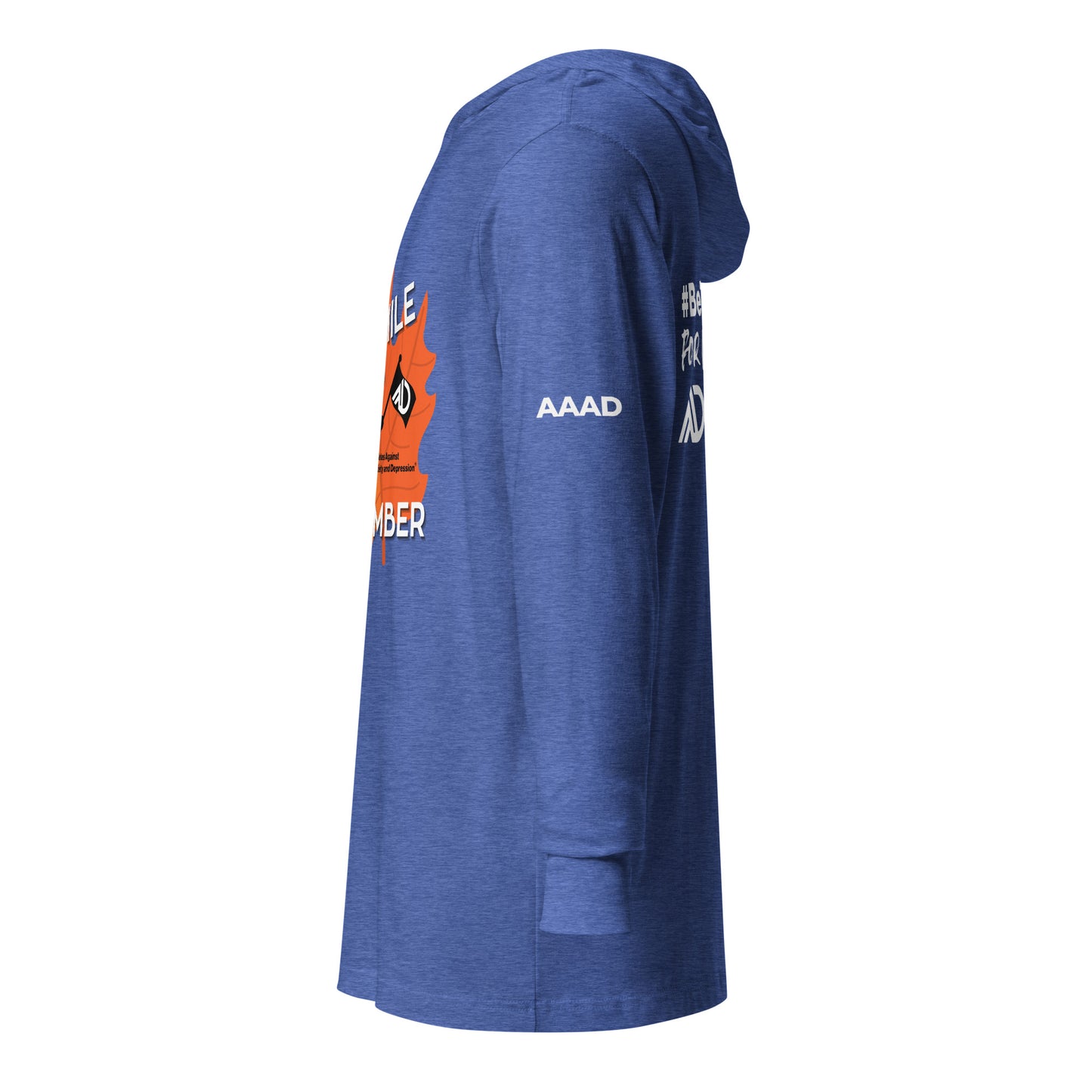 2024 #100MileNovember Unisex Hooded Long Sleeve Tee
