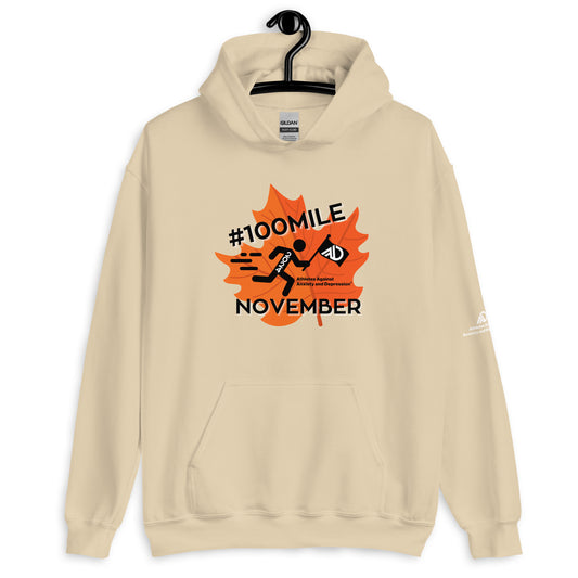 2024 #100MileNovember Unisex Hoodie