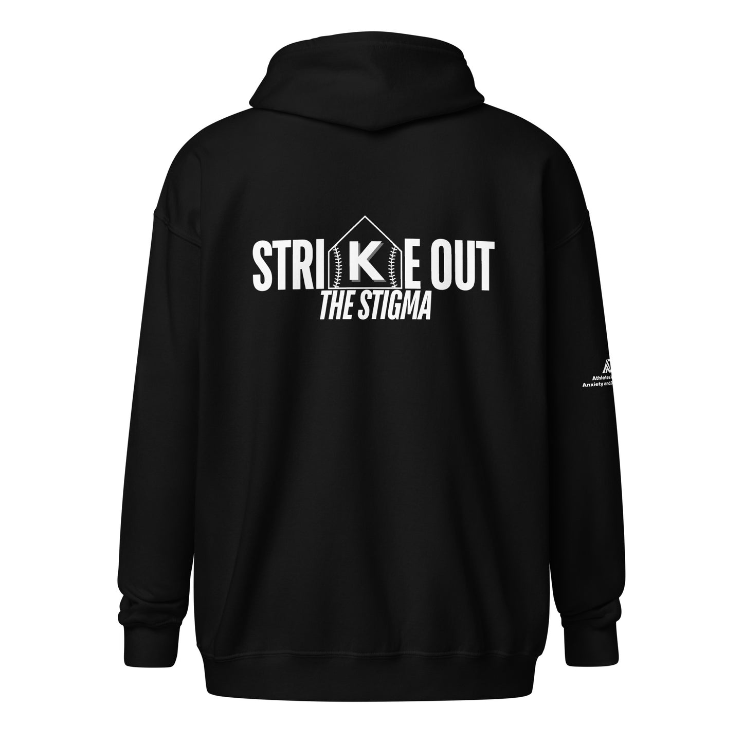 STRIKE OUT the Stigma Unisex heavy blend zip hoodie