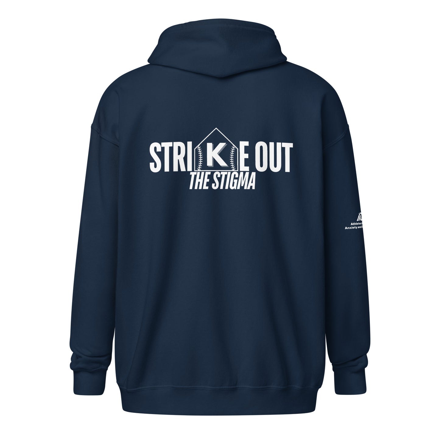 STRIKE OUT the Stigma Unisex heavy blend zip hoodie