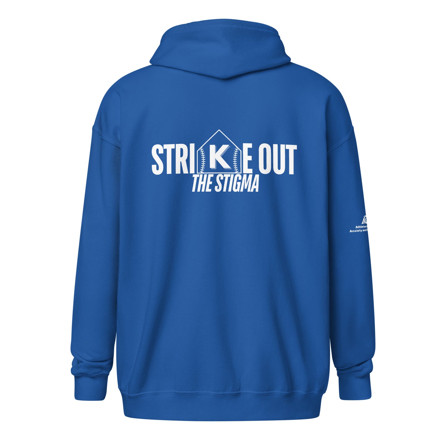 STRIKE OUT the Stigma Unisex heavy blend zip hoodie