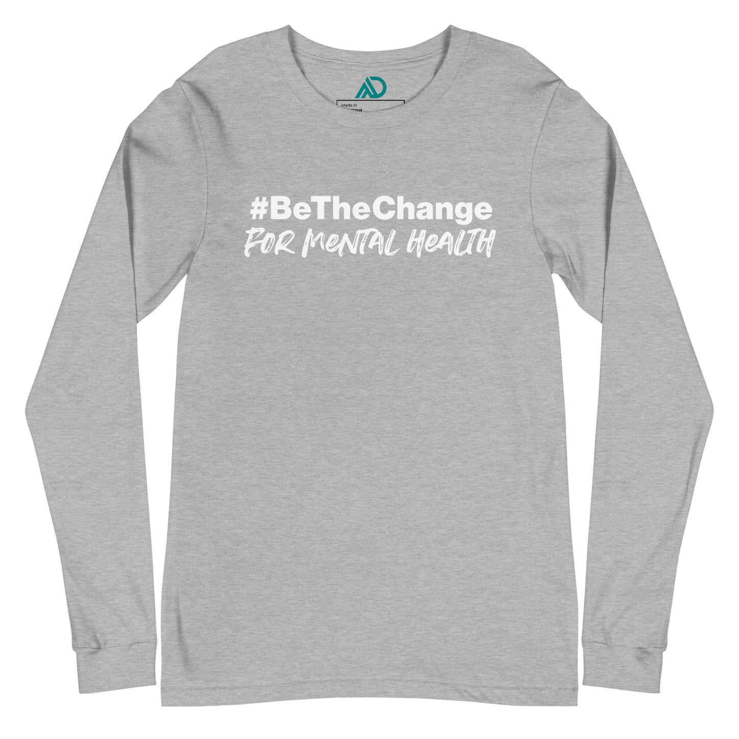 #BetheChange Unisex Long Sleeve Tee