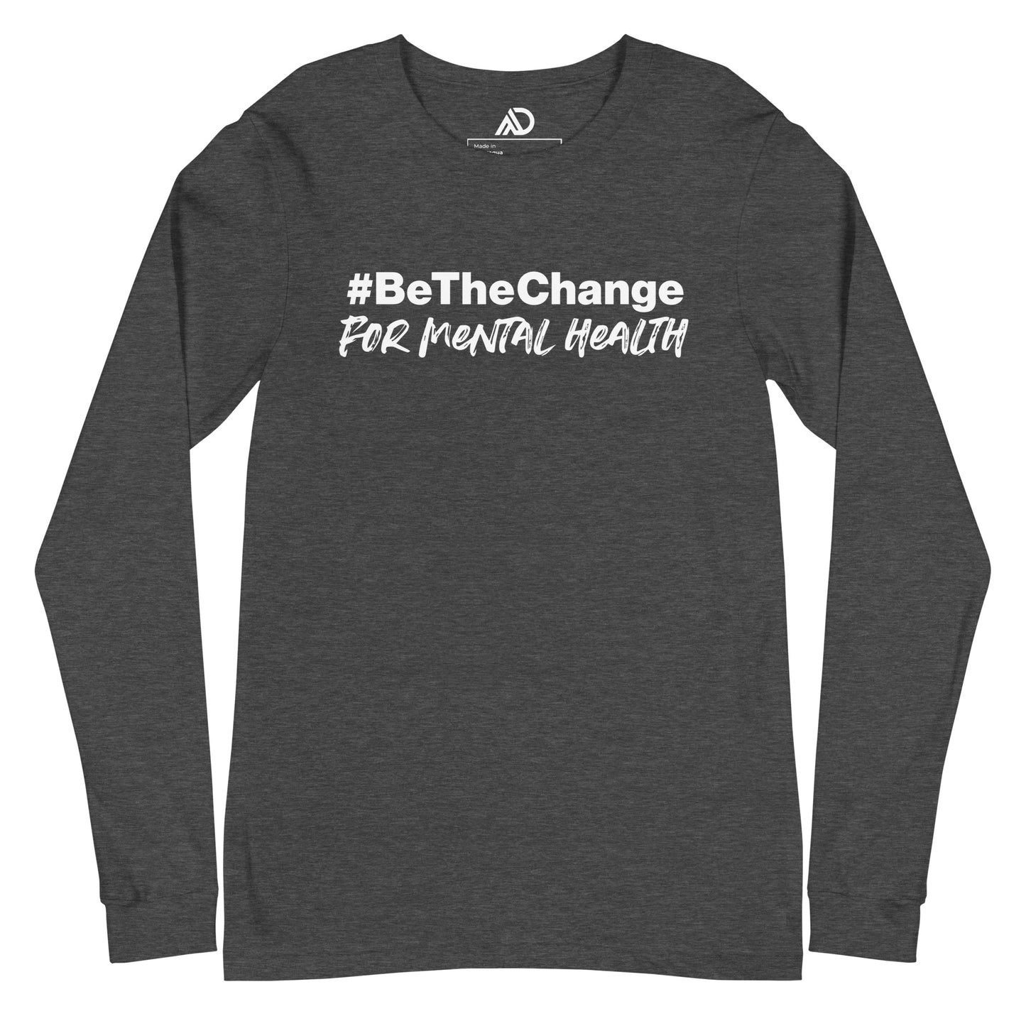 #BetheChange Unisex Long Sleeve Tee