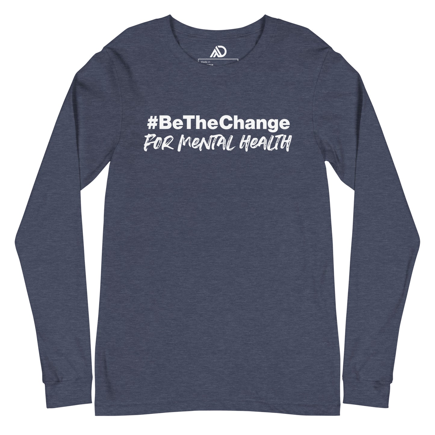 #BetheChange Unisex Long Sleeve Tee