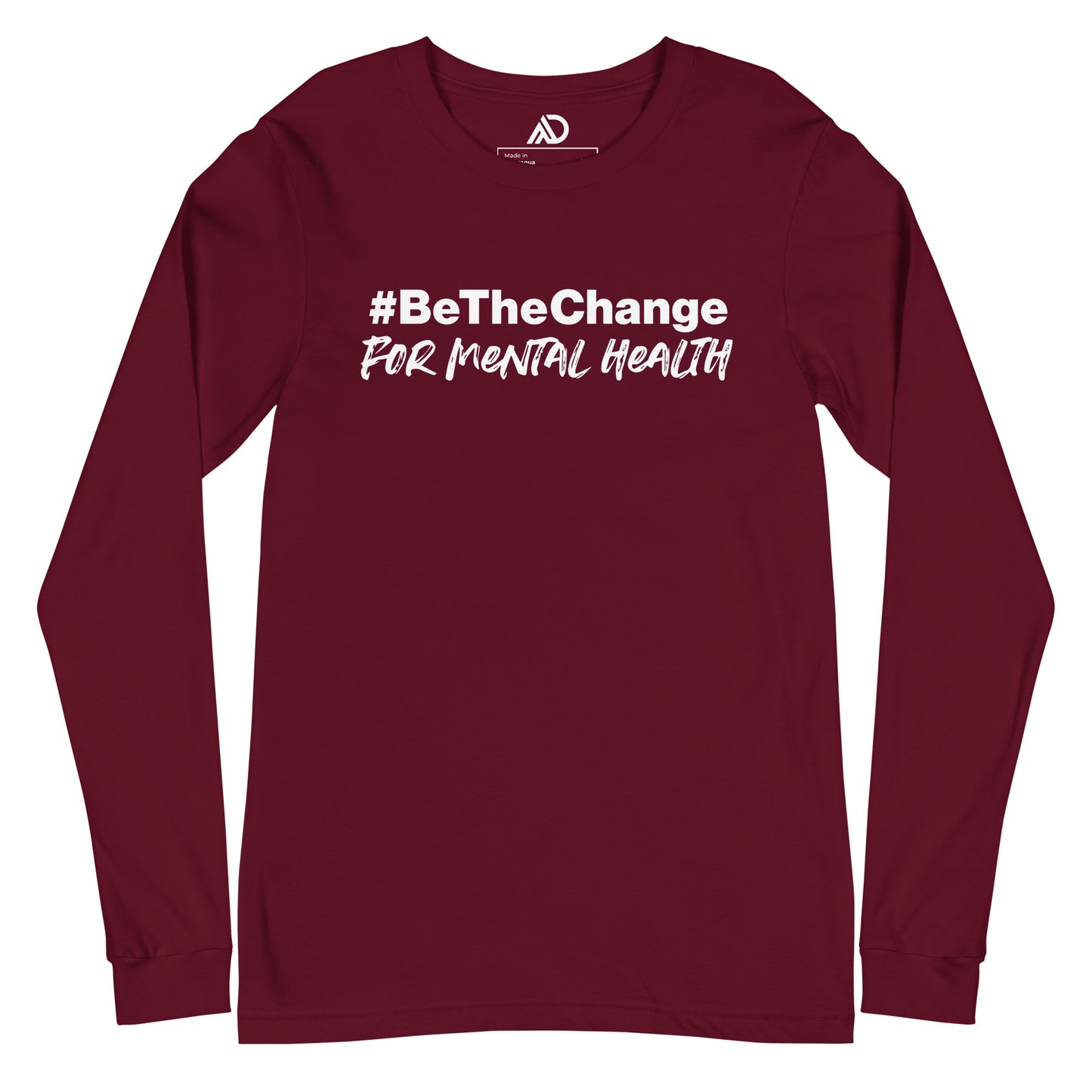 #BetheChange Unisex Long Sleeve Tee