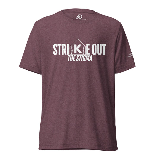 STRIKE OUT the Stigma Short sleeve t-shirt (Horizontal)