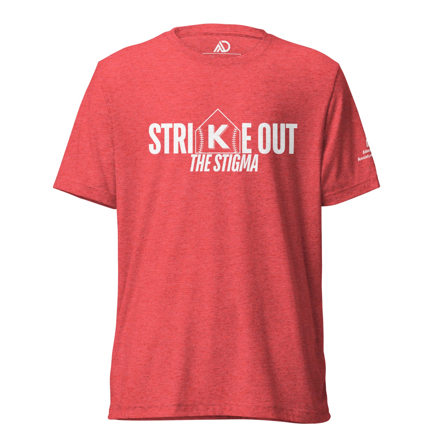 STRIKE OUT the Stigma Short sleeve t-shirt (Horizontal)